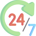 24/7 Support